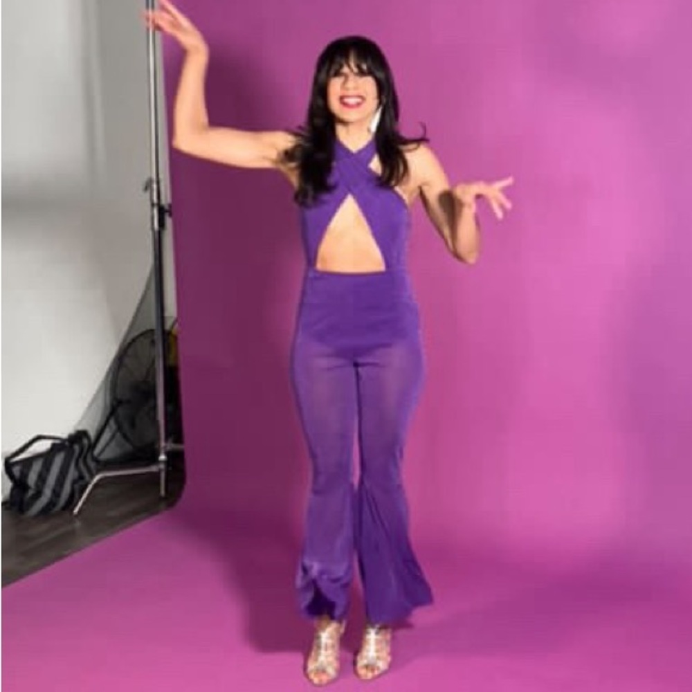 Purple Jumpsuit